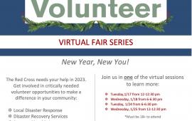 Red Cross Virtual Training Flyer