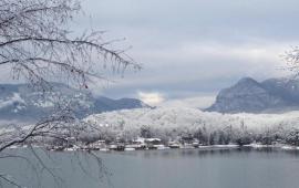 Snow in Lake Lure
