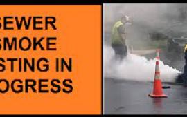 Smoke Testing In Progress Sign