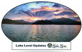 Lake Level Update Sign