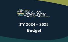 FY2024-2025 Budget Sign