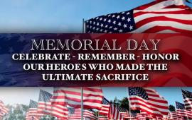 Memorial Day - Honor and Remember