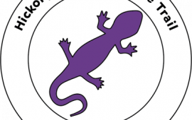 HNG State Trail Logo with Purple Salamander