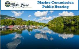Marine Commission Public Hearing Banner