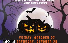 Haunted Trail Event Flyer -10/27/23