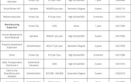 Rutherford County Job Opportunities