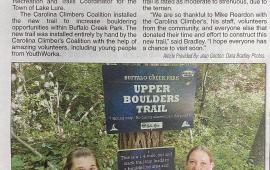 Upper Boulder Trails Article - Rutherford Weekly