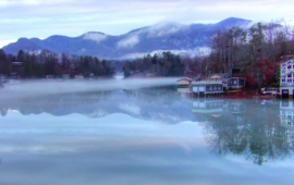 Lake Lure at Sunset
