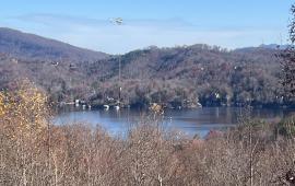 12/4/23 Duke Energy Helicopter over Lake Lure