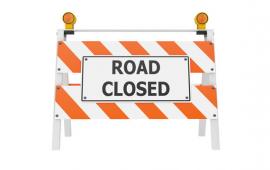 Road Closure Sign