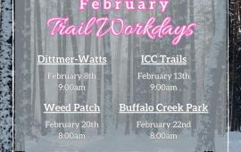 February 2024 Trail Work Days