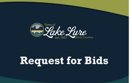 Request for Bids Sign