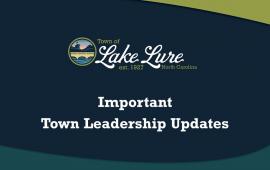 Important Leadership Updates Sign
