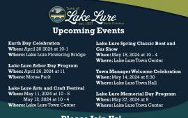 Upcoming Events April and May 2024