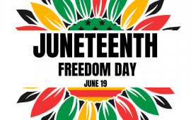 Juneteenth banner