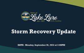Lake Level Storm Recovery Update