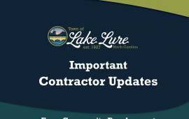 Contractor Information Sign
