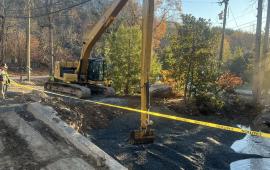 112524 Temporary Bridge Construction - Boys Camp Road 