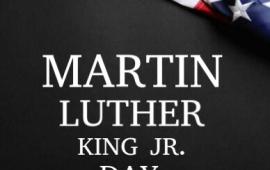 Martin Luther King, Jr. day poster