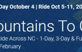 2025 Cycle NC Mountains to Coast Ride