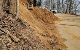 Repairing the Youngs Mountain Drive Landslide