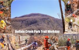 Buffalo Creek Park Trail Workday 022025