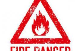 Fire Danger sign