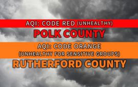 Code Red - Polk County Code orange Rutherford County 