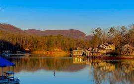 3/27/25 Sunrise over Lake Lure
