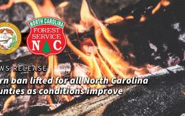 Burn Ban Lifted