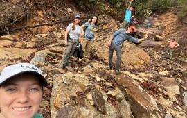 Buffalo Creek Park and Upper Boulders Trail Reroute Planning 1 3-31-2025