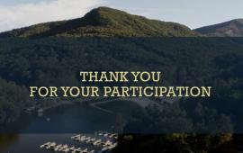 Thank you for your participation