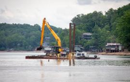 Debris Removal Barge