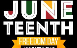 Juneteenth sign