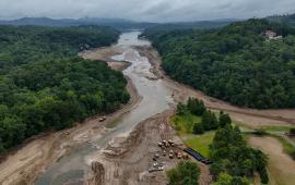Aerial View of Lake Lure by Evelyn Hockstein-Reuters
