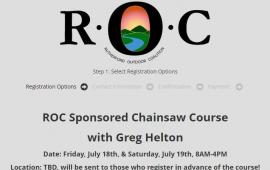 ROC Chainsaw Certification