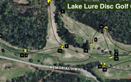 Disc Golf Course Map