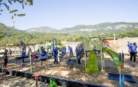 Lake Lure’s new playground 