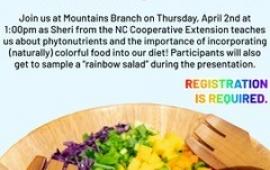 040226 at 1 - Mountains Branch Library Event - Eat the Rainbow