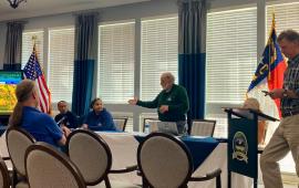 040925 NCEM Staff and Mike Williams