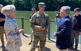 Mayor Pritchett - Col Brad Morgan - Governor Stein