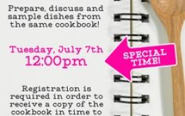 Mountains Branch Library Event - Cookbook Club - 7//26 at 12:00