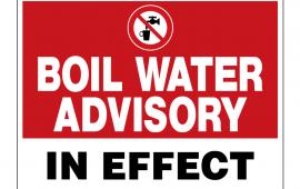 Boil Water Advisory