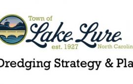Town of Lake Lure Dredging Strateguy and Plan Sign