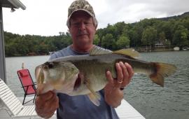 Gary Hasenfus with Fish