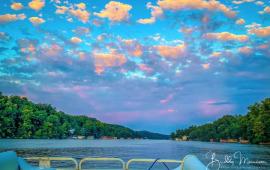 Boat Ride on Lake Lure by Buddy Morrison