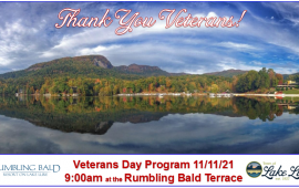 2021 Veterans Day Program Banner
