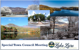 Special Town Council Meeting Notice
