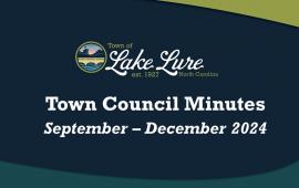 Town Council Minutes Sign