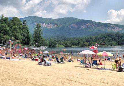 Lake Lure Beach